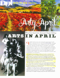 Arty April - Arts in April, Napa Valley, Tim Howe Studio